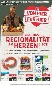 Kaufland Prospekt - Regionale Angebote ab 17.07.