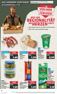 Kaufland Prospekt - Regionale Angebote ab 17.07.