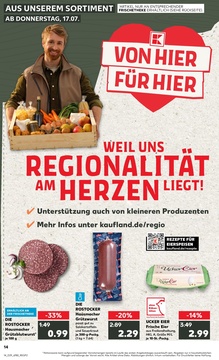 Kaufland Prospekt - Regionale Angebote ab 17.07.