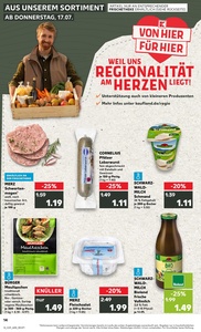 Kaufland Prospekt - Regionale Angebote ab 17.07.