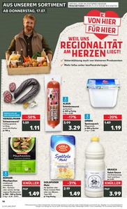 Kaufland Prospekt - Regionale Angebote ab 17.07.