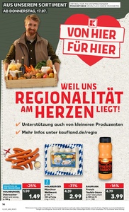Kaufland Prospekt - Regionale Angebote ab 17.07.