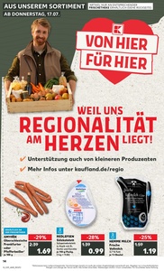 Kaufland Prospekt - Regionale Angebote ab 17.07.