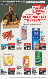 Kaufland Prospekt - Regionale Angebote ab 17.07.