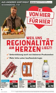Kaufland Prospekt - Regionale Angebote ab 17.07.