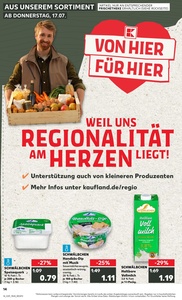Kaufland Prospekt - Regionale Angebote ab 17.07.