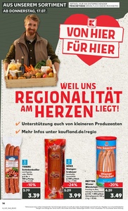 Kaufland Prospekt - Regionale Angebote ab 17.07.