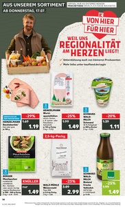 Kaufland Prospekt - Regionale Angebote ab 17.07.