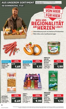 Kaufland Prospekt - Regionale Angebote ab 17.07.