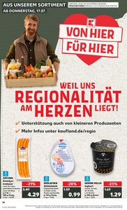 Kaufland Prospekt - Regionale Angebote ab 17.07.
