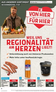 Kaufland Prospekt - Regionale Angebote ab 17.07.