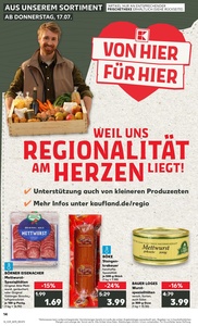 Kaufland Prospekt - Regionale Angebote ab 17.07.