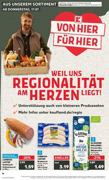 Kaufland Prospekt - Regionale Angebote ab 17.07.