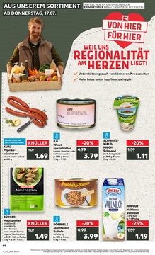 Kaufland Prospekt - Regionale Angebote ab 17.07.