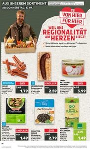 Kaufland Prospekt - Regionale Angebote ab 17.07.