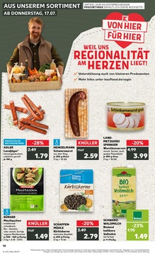 Kaufland Prospekt - Regionale Angebote ab 17.07.