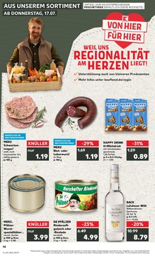 Kaufland Prospekt - Regionale Angebote ab 17.07.