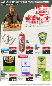 Kaufland Prospekt - Regionale Angebote ab 17.07.