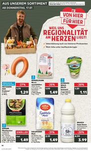 Kaufland Prospekt - Regionale Angebote ab 17.07.