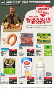 Kaufland Prospekt - Regionale Angebote ab 17.07.