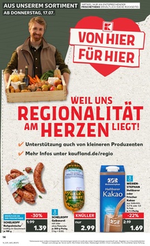 Kaufland Prospekt - Regionale Angebote ab 17.07.