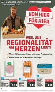 Kaufland Prospekt - Regionale Angebote ab 17.07.