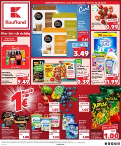 Kaufland Prospekt - Angebote ab 31.07.