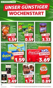 Kaufland Prospekt - Mo-Mi Angebote ab 11.08.
