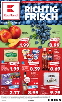 Kaufland Prospekt - Angebote ab 14.08.