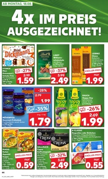 Kaufland Prospekt - Mo-Mi Angebote ab 18.08.