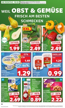 Kaufland Prospekt - Mo-Mi Angebote ab 18.08.