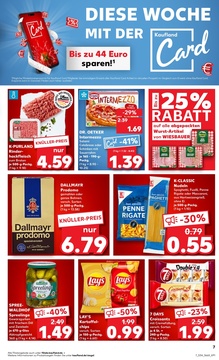 Kaufland Prospekt - Mo-Mi Angebote ab 25.08.