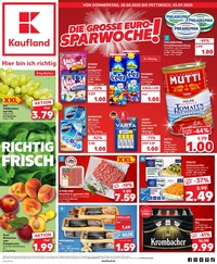 Kaufland Prospekt - Angebote ab 28.08.