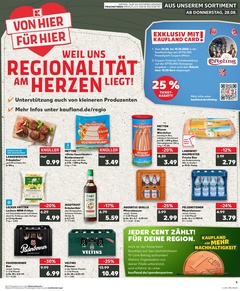 Kaufland Prospekt - Regionale Angebote ab 27.08.