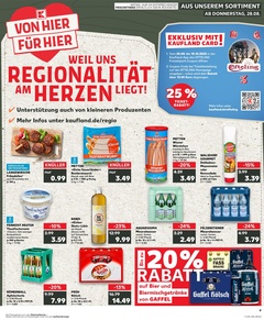 Kaufland Prospekt - Regionale Angebote ab 27.08.