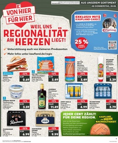 Kaufland Prospekt - Regionale Angebote ab 27.08.