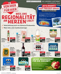 Kaufland Prospekt - Regionale Angebote ab 27.08.