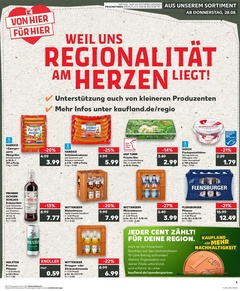 Kaufland Prospekt - Regionale Angebote ab 27.08.