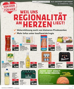Kaufland Prospekt - Regionale Angebote ab 27.08.