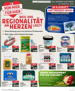 Kaufland Prospekt - Regionale Angebote ab 27.08.