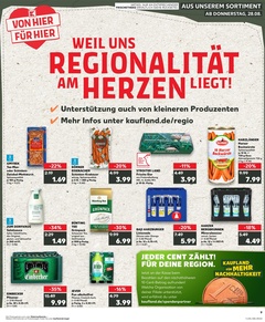 Kaufland Prospekt - Regionale Angebote ab 27.08.