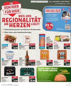 Kaufland Prospekt - Regionale Angebote ab 27.08.