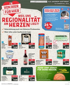 Kaufland Prospekt - Regionale Angebote ab 27.08.