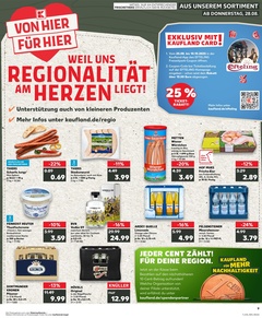 Kaufland Prospekt - Regionale Angebote ab 27.08.