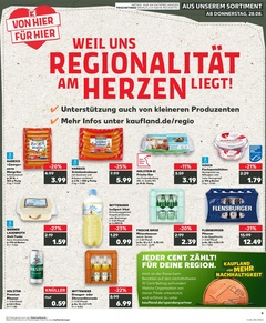 Kaufland Prospekt - Regionale Angebote ab 27.08.