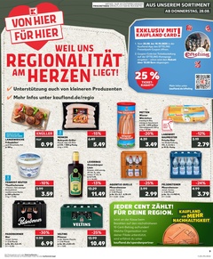 Kaufland Prospekt - Regionale Angebote ab 27.08.