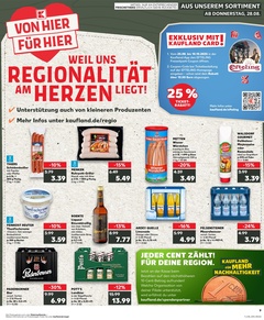 Kaufland Prospekt - Regionale Angebote ab 27.08.