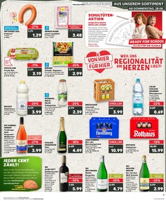Kaufland Prospekt - Regionale Angebote ab 27.08.