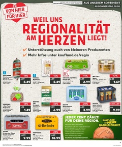 Kaufland Prospekt - Regionale Angebote ab 27.08.
