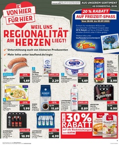 Kaufland Prospekt - Regionale Angebote ab 27.08.